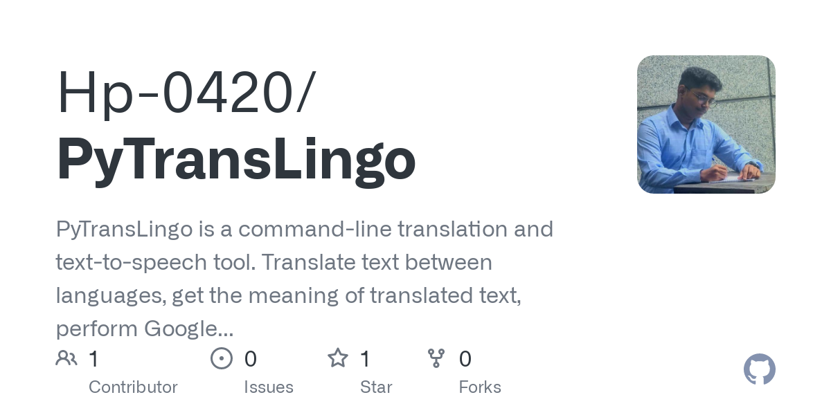 PyTransLingo